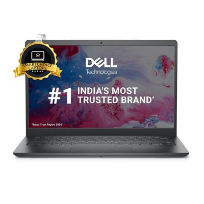 Dell [Smartchoice 15 Thin & Light Laptop, 12th Gen Intel Core i3-1215U Processor/8GB/512GB SSD/Intel UHD Graphics/15.6″(39.62cm)